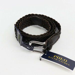 Polo Ralph Lauren Mens Braided Vachetta Leather 40